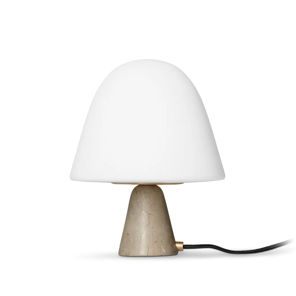 Meadow bordlampe, Opal - dark atlantico limestone Fredericia Furniture