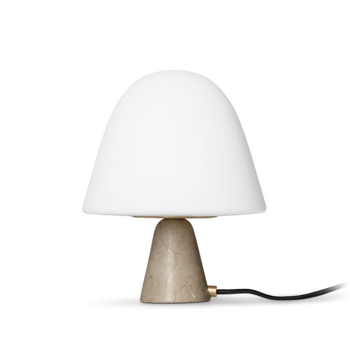 Meadow bordlampe - Opal - dark atlantico limestone - Fredericia Furniture