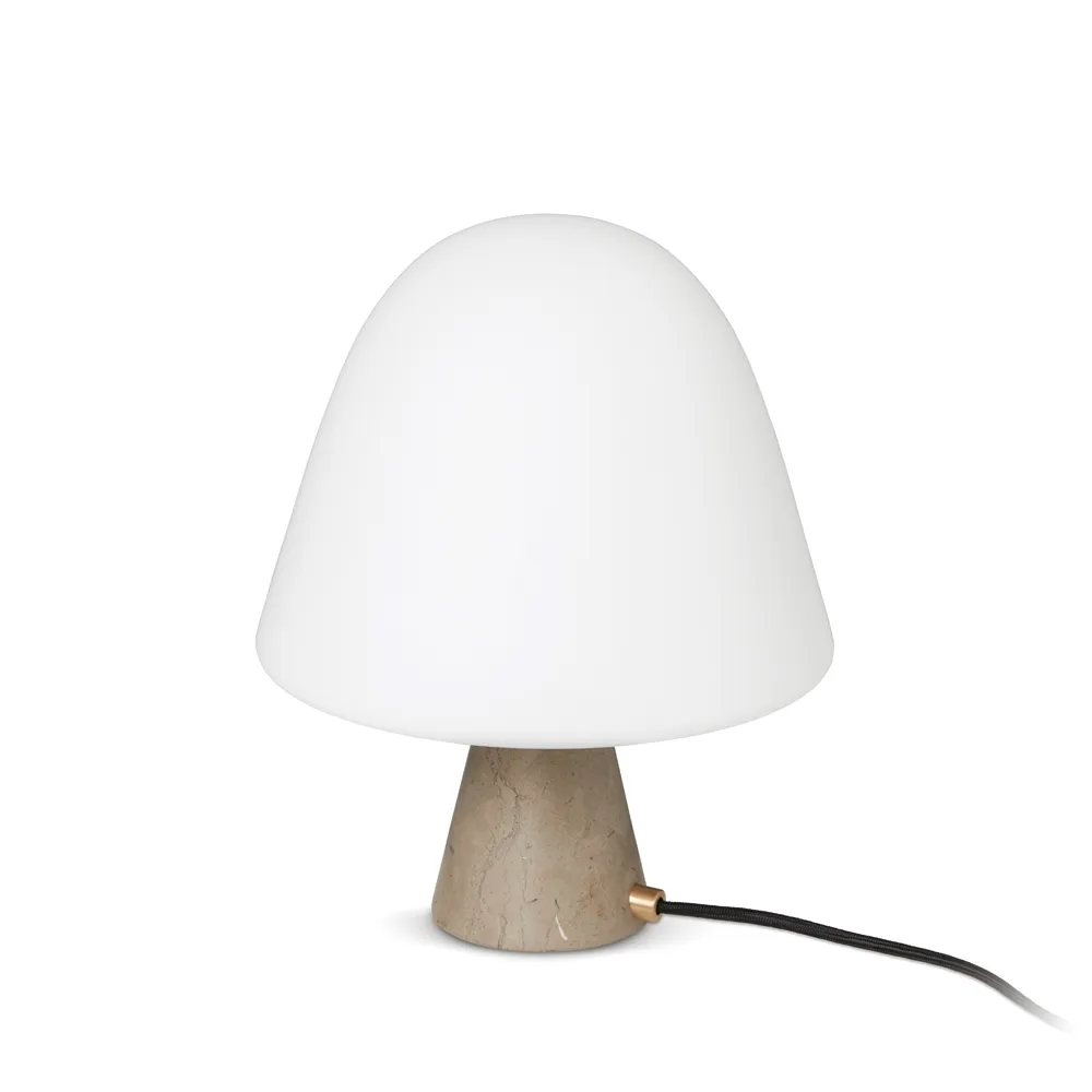 Meadow bordlampe, Opal - dark atlantico limestone Fredericia Furniture