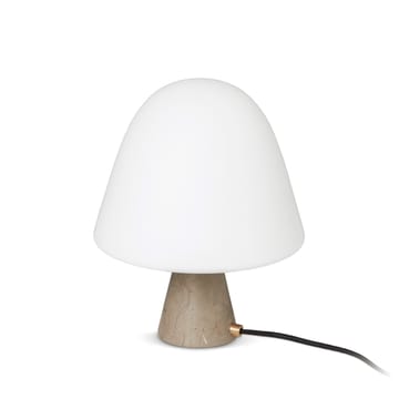 Meadow bordlampe - Opal - dark atlantico limestone - Fredericia Furniture