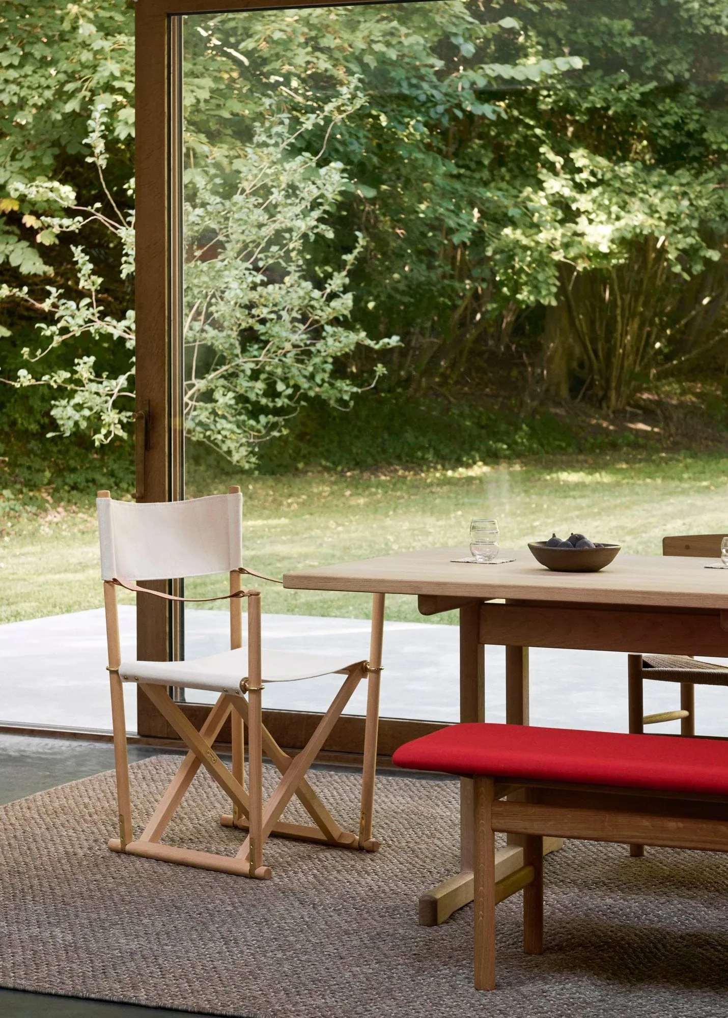 MK16 Folding Chair stol, Off white-olieret bøg Fredericia Furniture