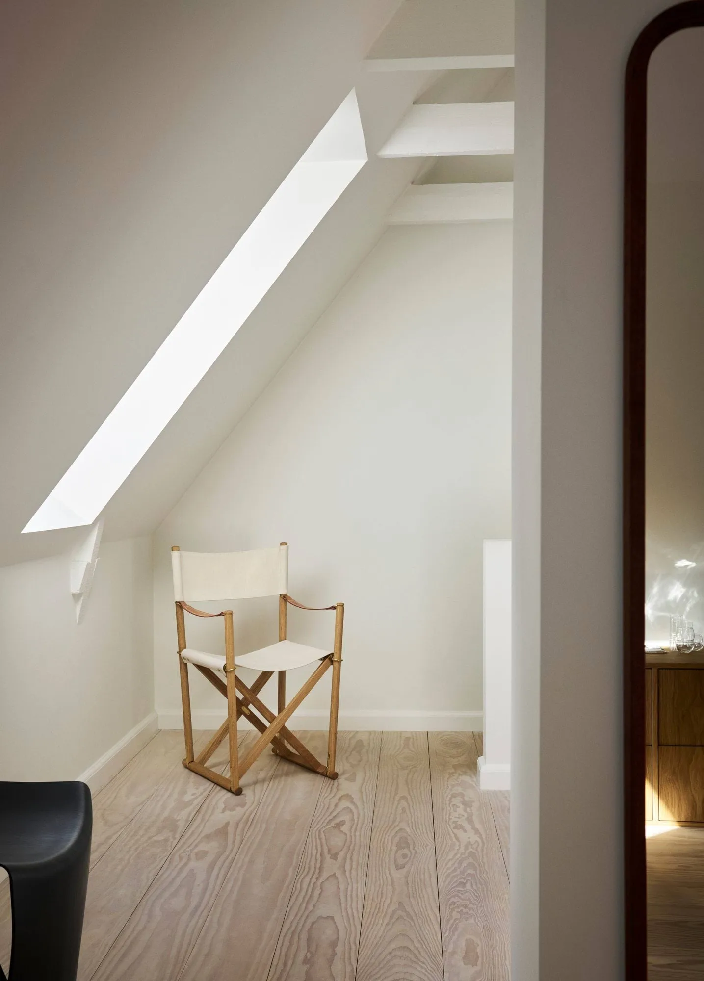 MK16 Folding Chair stol, Off white-olieret eg Fredericia Furniture