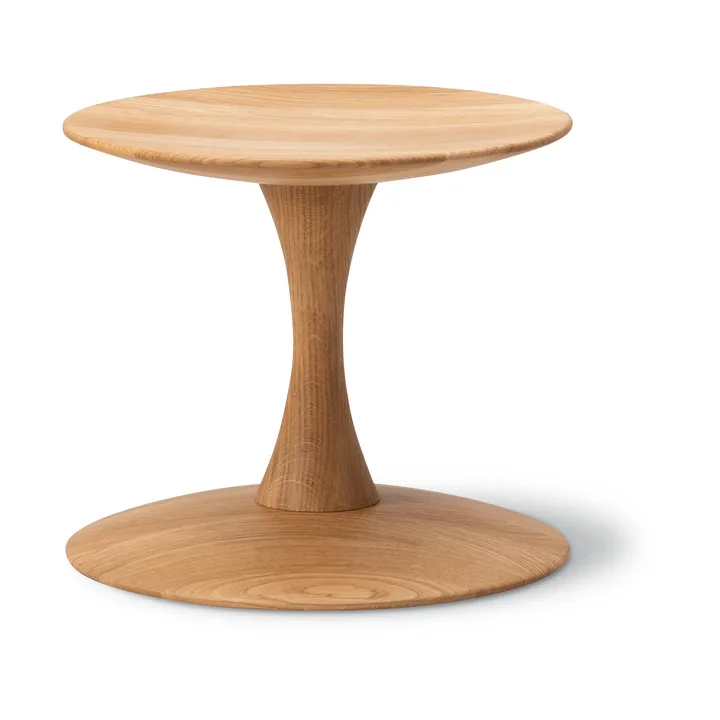 ND102 Trisse rund skammel - Olieret eg, Ø32x28 cm - Fredericia Furniture