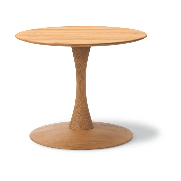 ND104 Trisse sofabord - Olieret eg, Ø68x48 cm - Fredericia Furniture