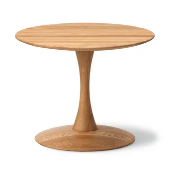 ND110 Trisse sofabord - Olieret eg, Ø55x42 cm - Fredericia Furniture