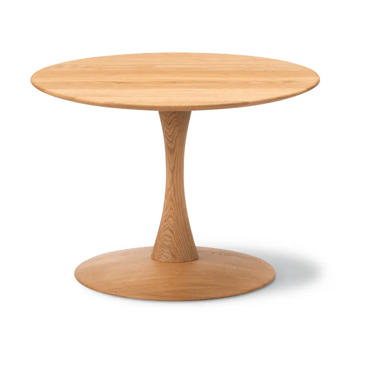 ND112 Trisse sofabord - Olieret eg, Ø75x48 cm - Fredericia Furniture