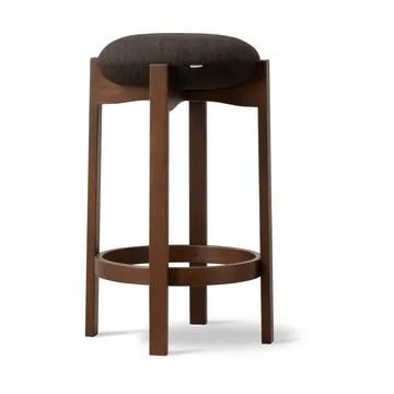 Pioneer skammel høj - Odino RC41 dark brown-mørklakeret bøg - Fredericia Furniture