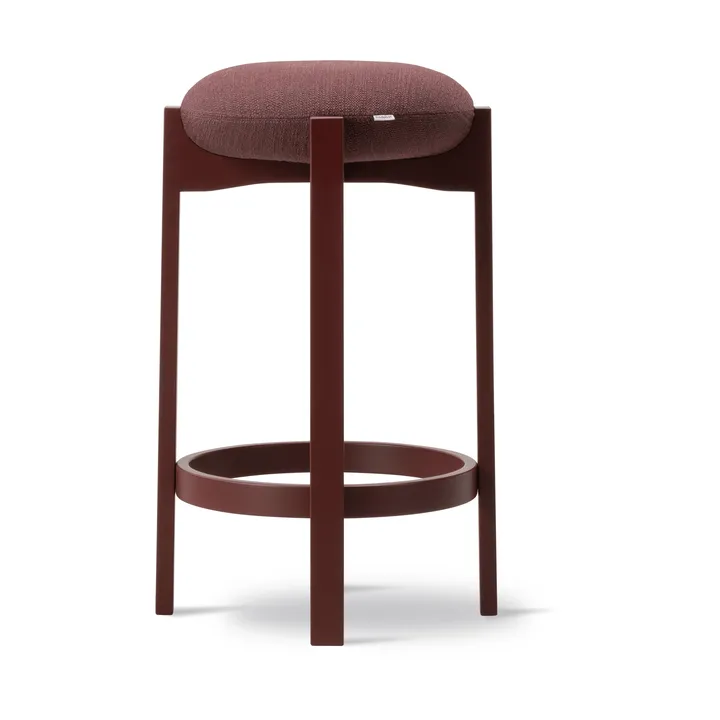Pioneer skammel høj - Odino RC43 bordeaux-bordeaux bøg - Fredericia Furniture