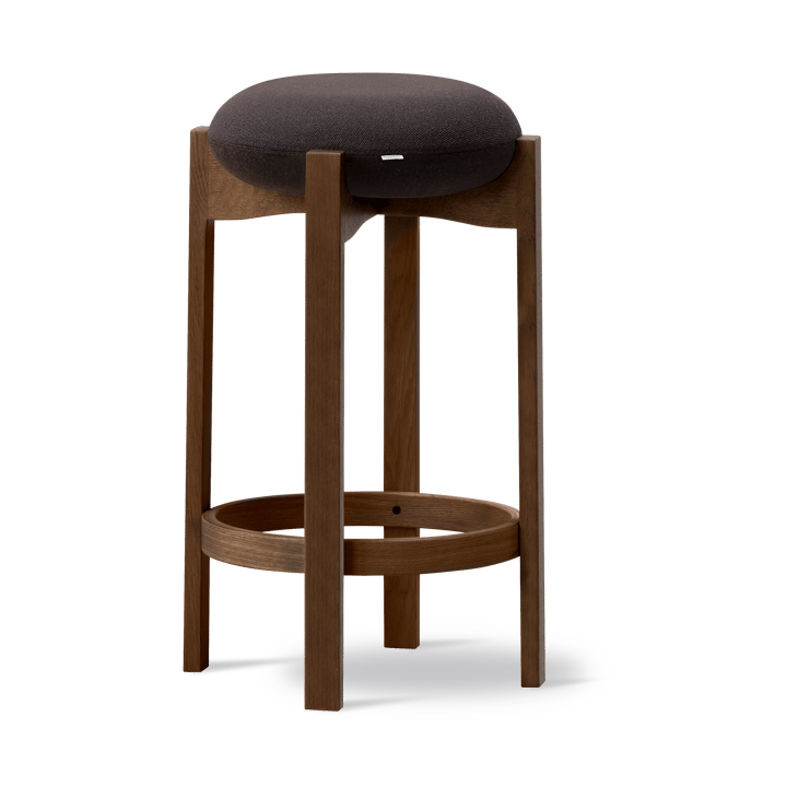 Pioneer skammel høj - Vidar 386-røget bejdset lakeret eg - Fredericia Furniture