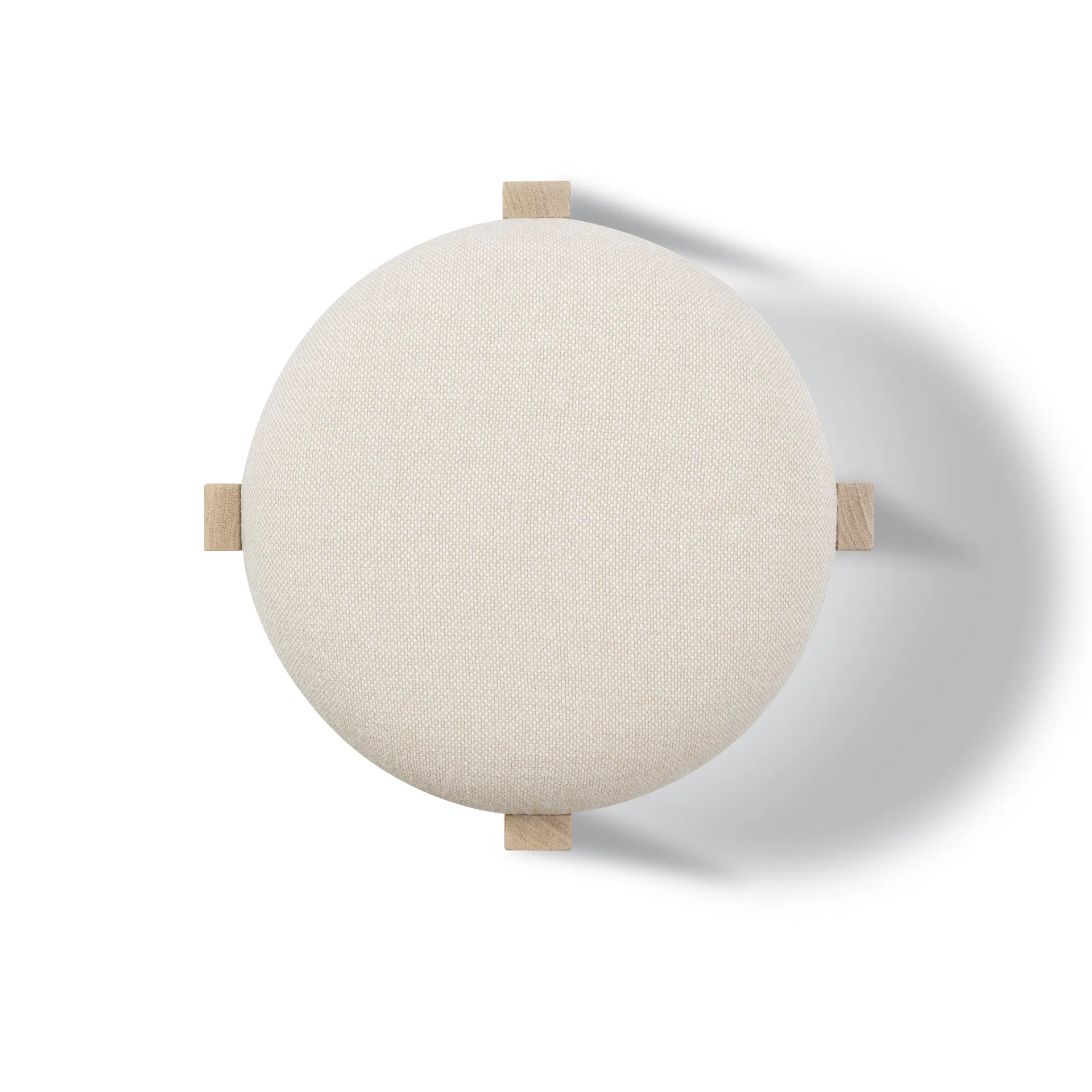 Pioneer skammel lav, Hallingdal 200-lakeret eg Fredericia Furniture