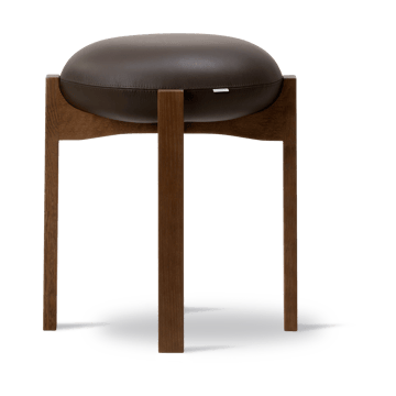 Pioneer skammel lav - Primo 86-1-røgetbærs lakeret eg - Fredericia Furniture