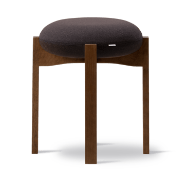 Pioneer skammel lav - Vidar 386-røget bejdset lakkeret eg - Fredericia Furniture