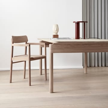Post 6438 spisebord - Lysolieret egetræ, 100x225 cm - Fredericia Furniture