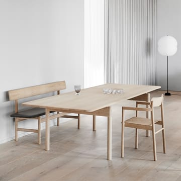Post 6438 spisebord - Lysolieret egetræ, 100x225 cm - Fredericia Furniture