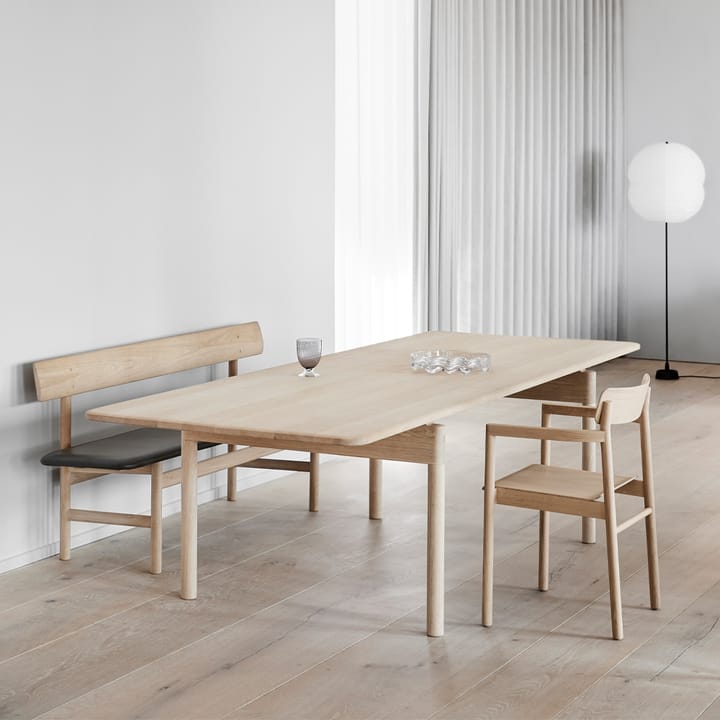 Post 6442 spisebord, Sæbet  eg, 100x320 cm Fredericia Furniture