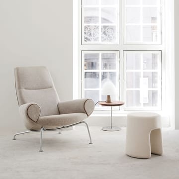 Sequoia siddepuf - Fåreskind moonlight - Fredericia Furniture