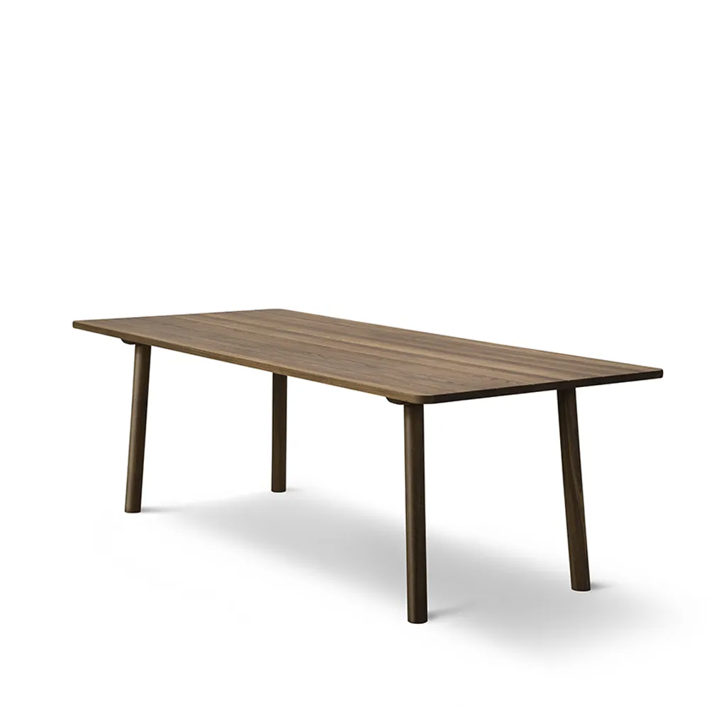 Taro 6106 spisebord, Røget eg, 220 x 93,5 cm Fredericia Furniture
