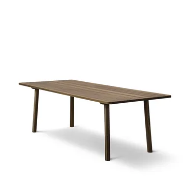 Taro 6106 spisebord - Røget eg, 220 x 93,5 cm - Fredericia Furniture