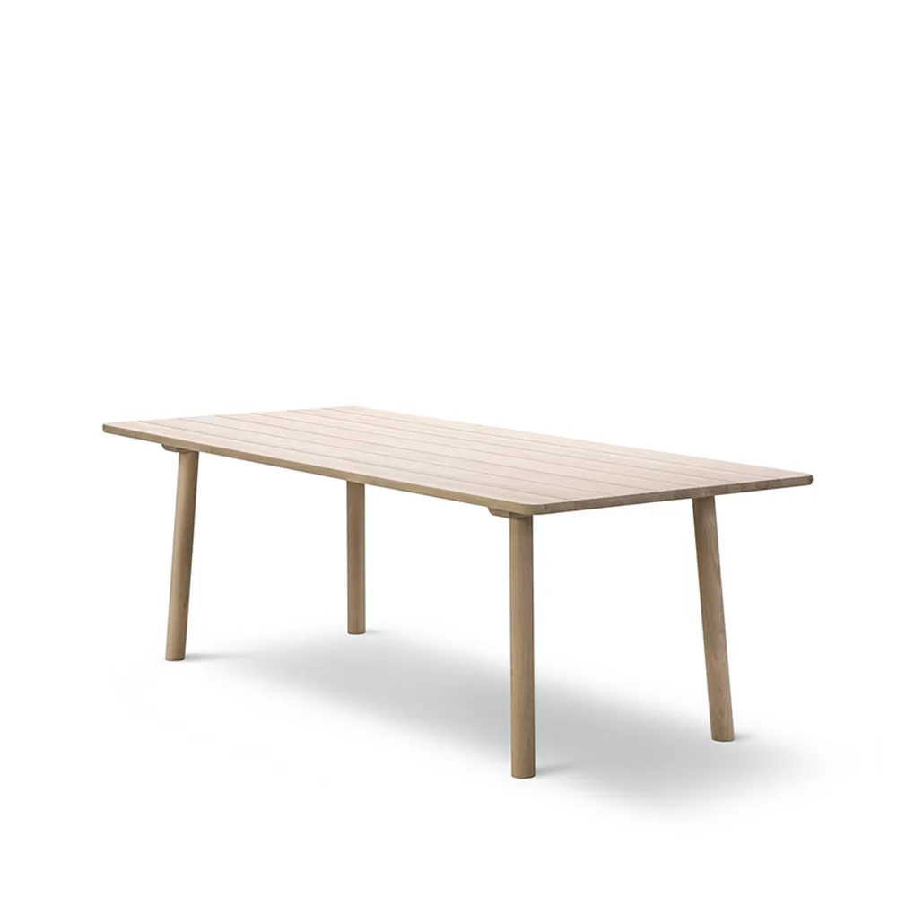 Taro 6106 spisebord, Sæbet  eg, 220x93,5 cm Fredericia Furniture