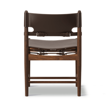 The Spanish Dining Chair - Læder mørkebrun-røget eg - Fredericia Furniture