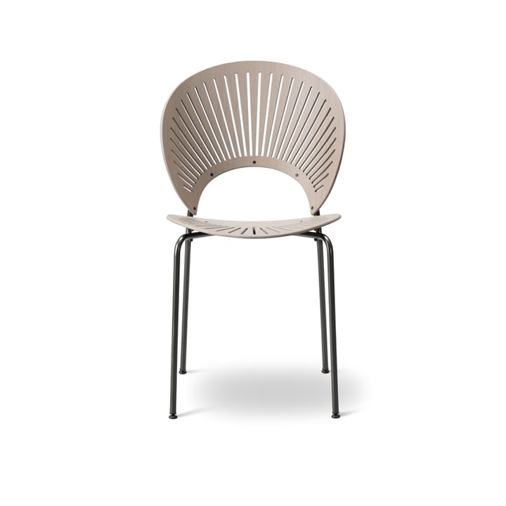 Trinidad 3398 stol - Betset lysgrå eg-flint - Fredericia Furniture