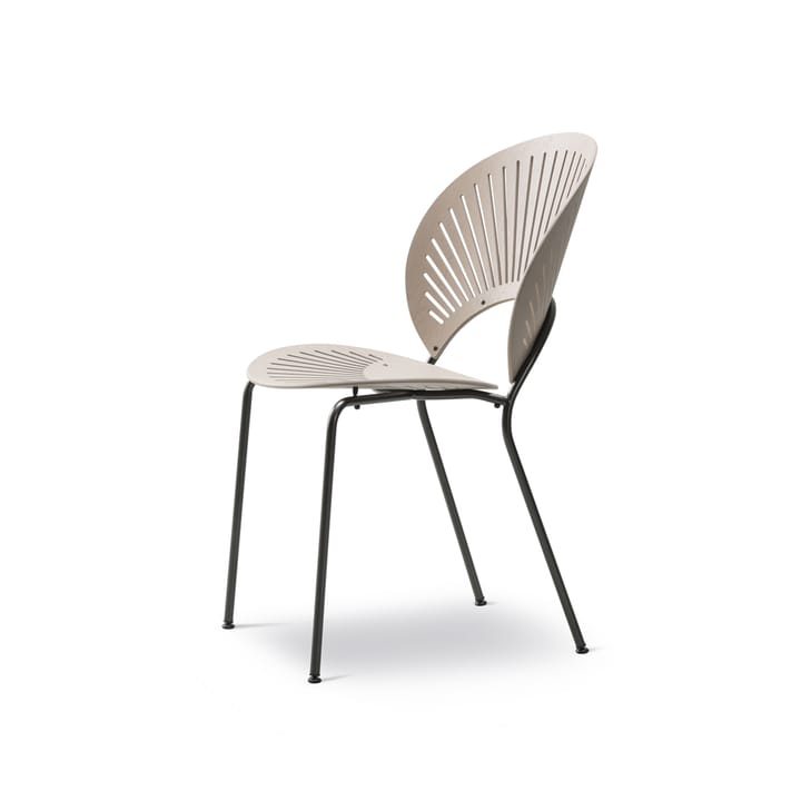 Trinidad 3398 stol, Betset lysgrå eg-flint Fredericia Furniture