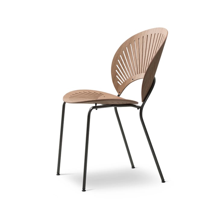 Trinidad 3398 stol - Klarlakeret egetræsben sort - Fredericia Furniture