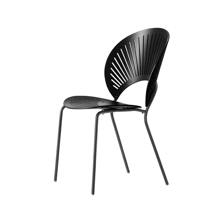 Trinidad 3398 stol - Sortbejdset ask-ben sort - Fredericia Furniture