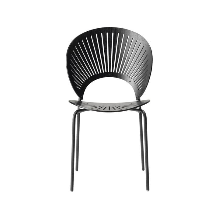 Trinidad 3398 stol, Sortbejdset ask-ben sort Fredericia Furniture
