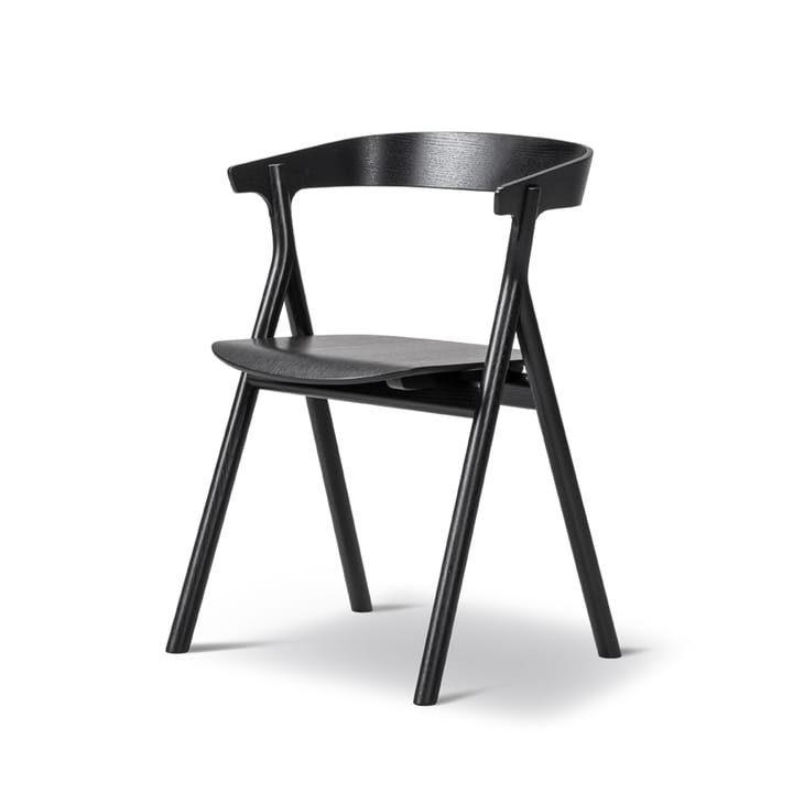 Yksi 3340 stol - Sortlakeret eg - Fredericia Furniture