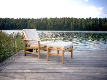 05 lænestol - Teak - Fri Form