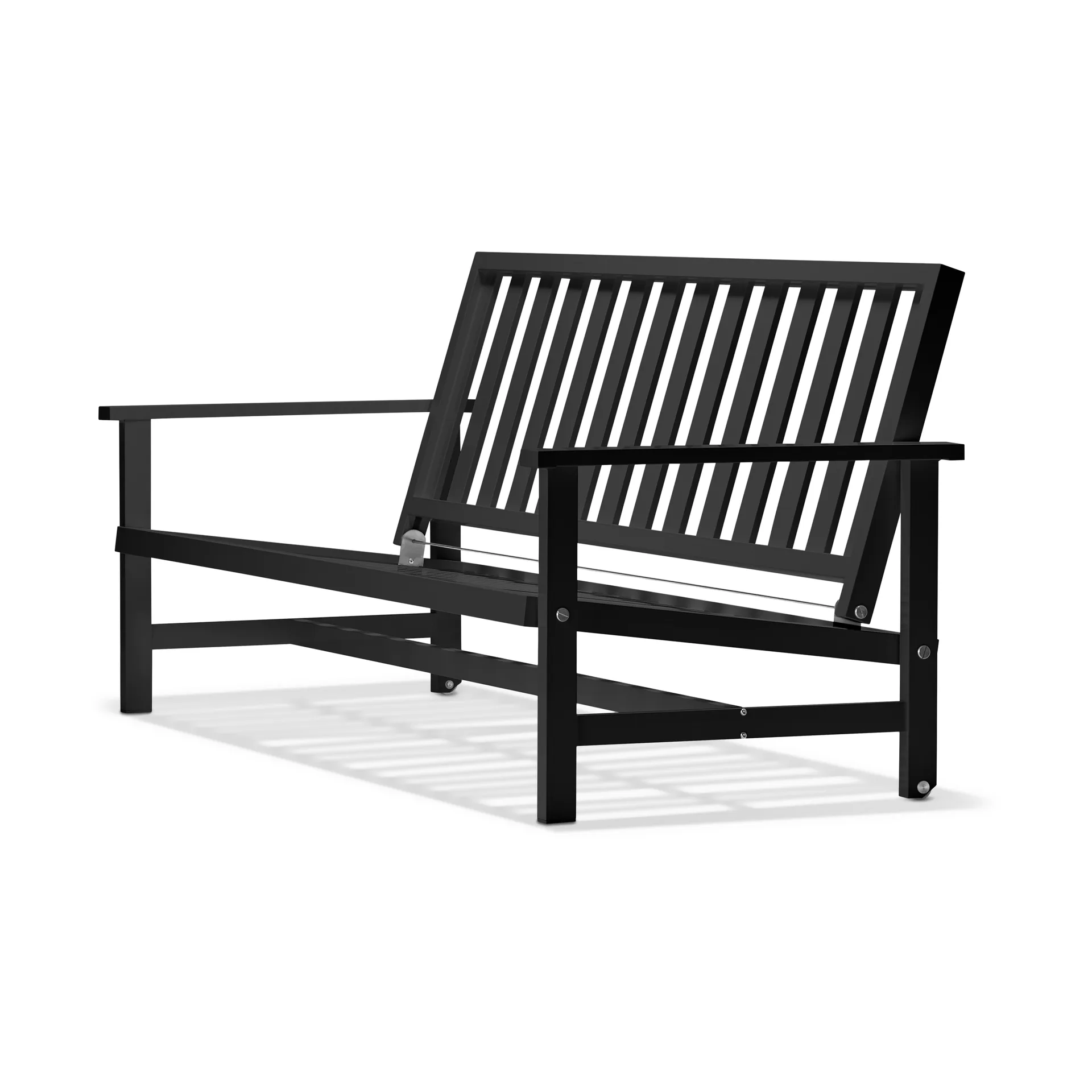 09 sofa, Black, 3-personers sofa Fri Form