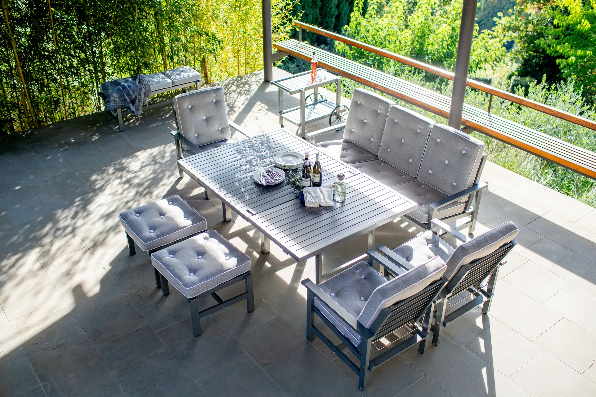 09 sofa, Grey, 3-personers sofa Fri Form