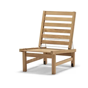 10 lænestol - Teak - Fri Form