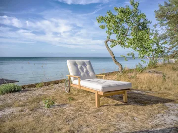 31 liggevogn - Teak, 78x171 cm - Fri Form