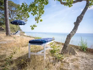 45 bænk - White, 135 cm - Fri Form