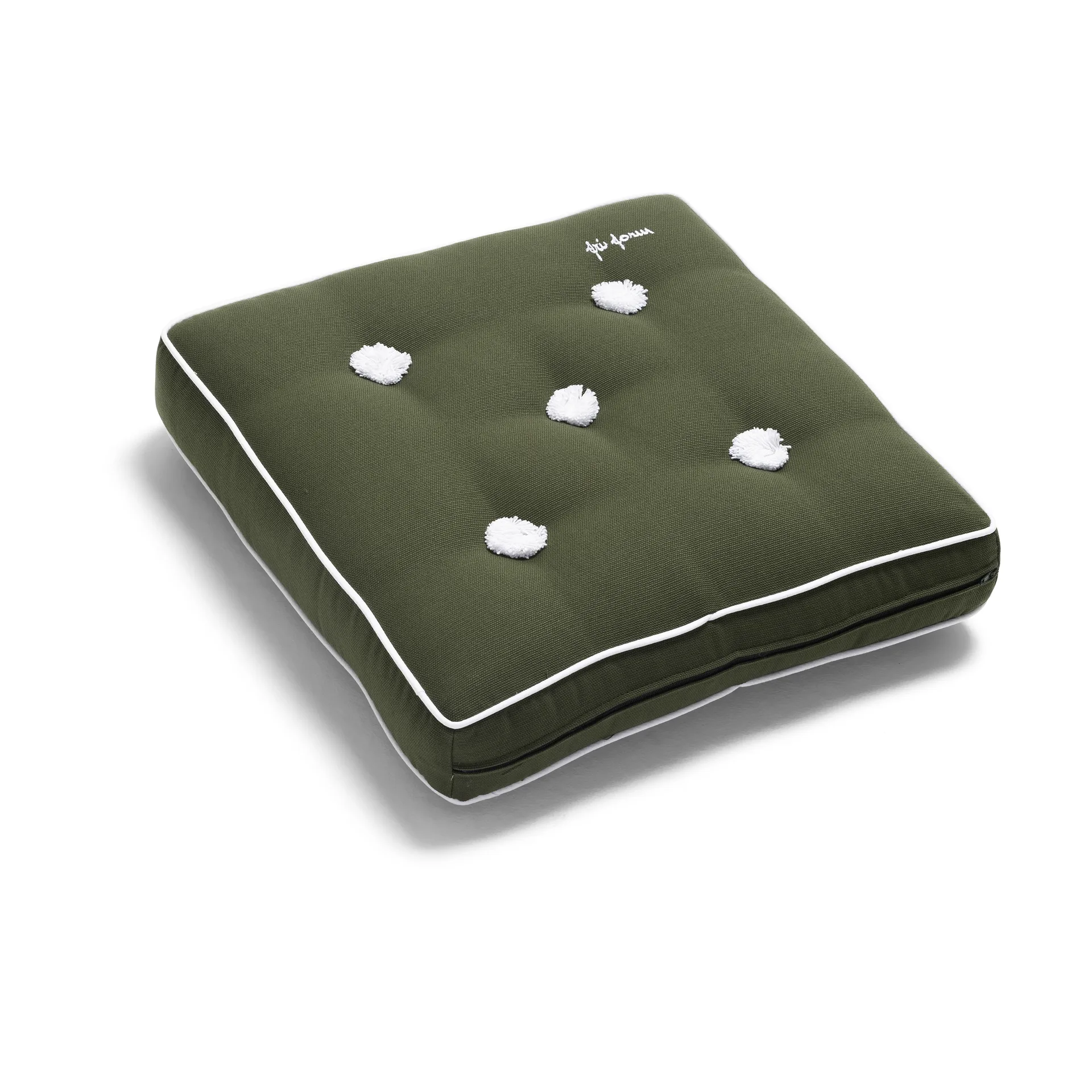 57 hynde , Khaki green, 42 x 42 cm Fri Form