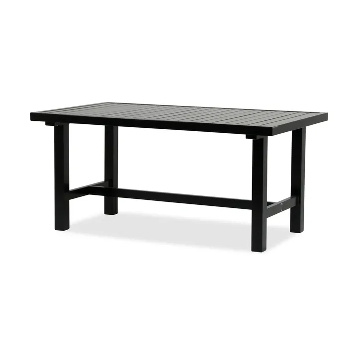 62 bord - Black, 142x80x65,5 cm - Fri Form