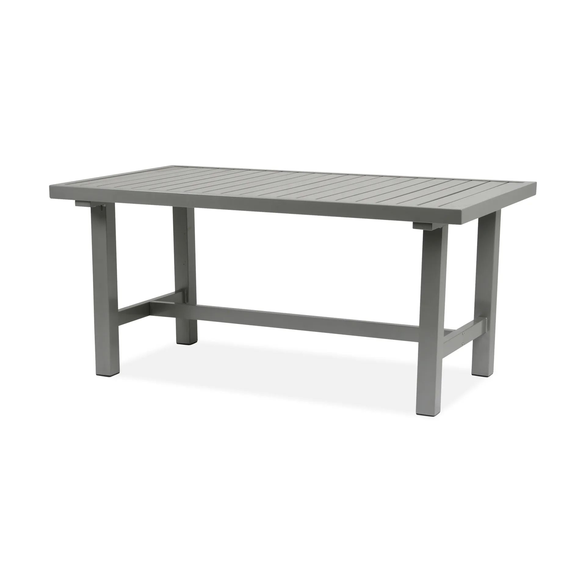 62 bord, Grey, 142×80×65,5 cm Fri Form