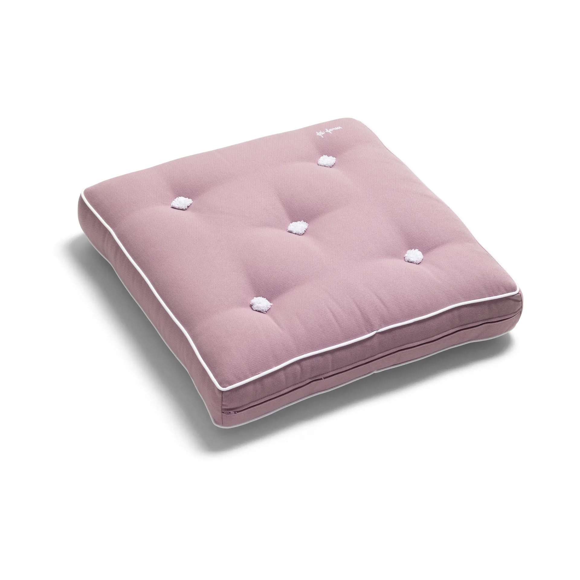 62 pude, Light pink, 55x55 cm Fri Form