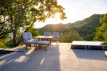 65 bord - Grey, 124x133x66 cm - Fri Form