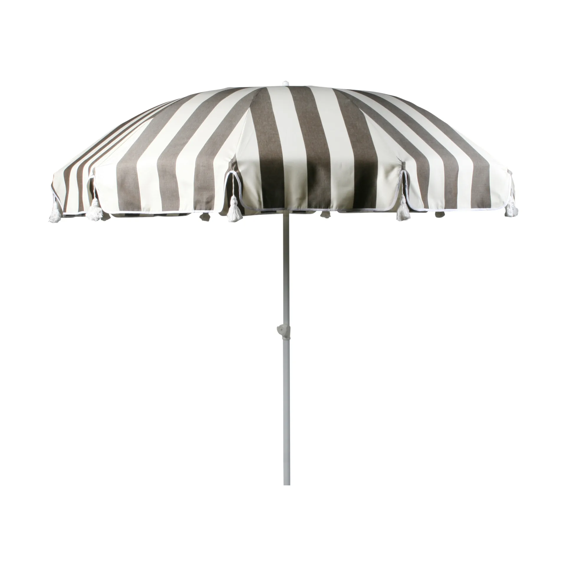 90 parasol, Crown stribet, Ø220 cm Fri Form