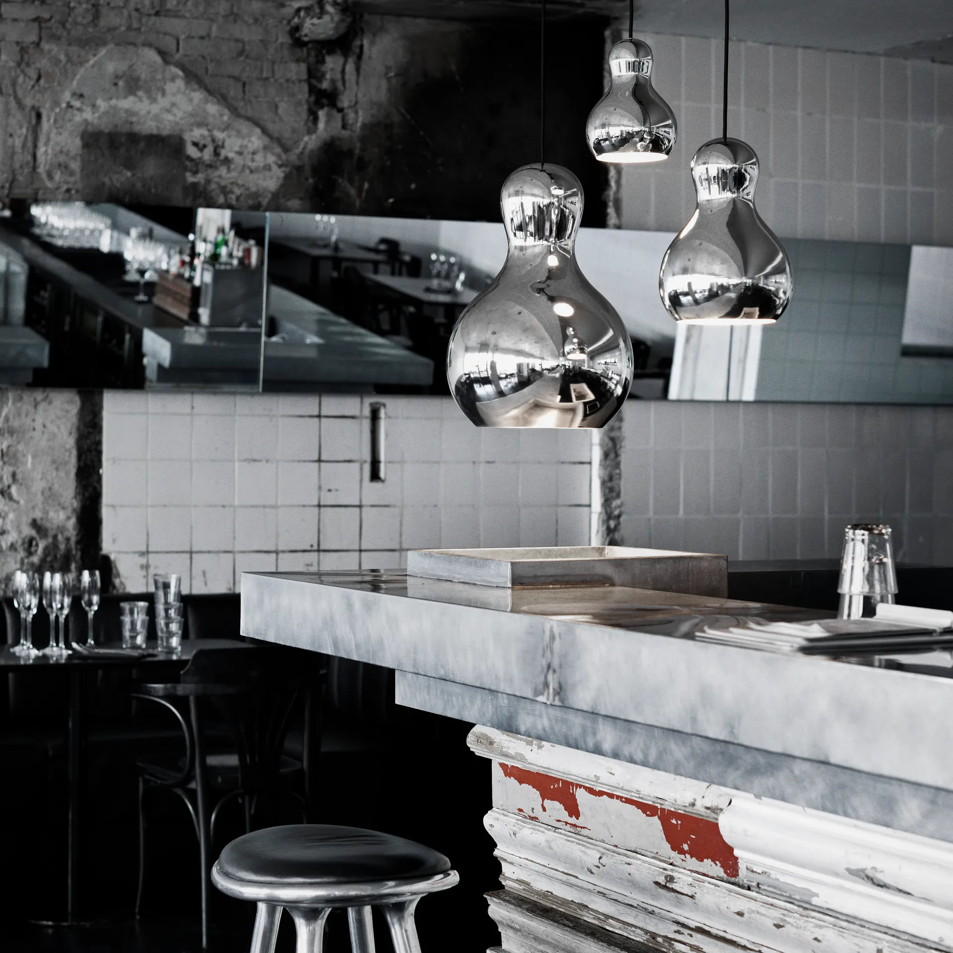 Calabash P3 pendel, Sølv Fritz Hansen