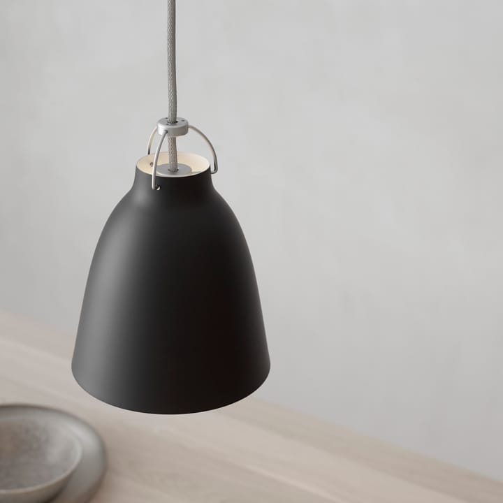 Caravaggio P1 pendel, mat, Sort Fritz Hansen