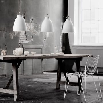 Caravaggio P2 pendel, mat - Hvid - Fritz Hansen