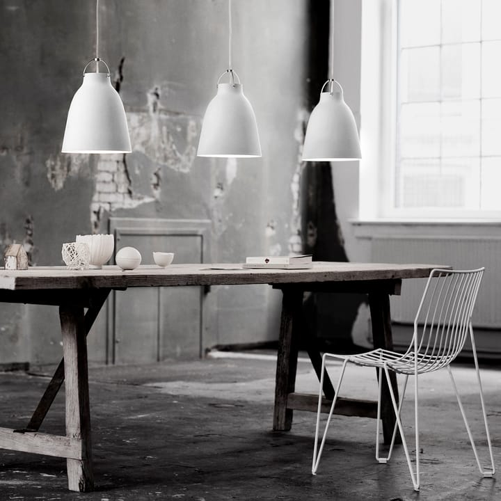 Caravaggio P2 pendel, mat, Hvid Fritz Hansen
