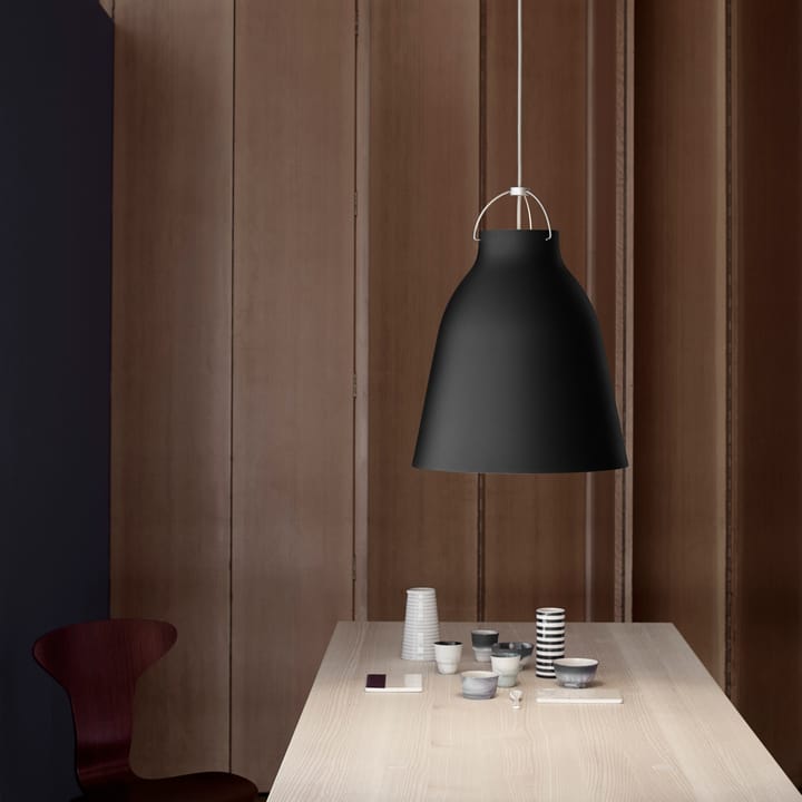 Caravaggio P3 pendel, mat, Sort Fritz Hansen