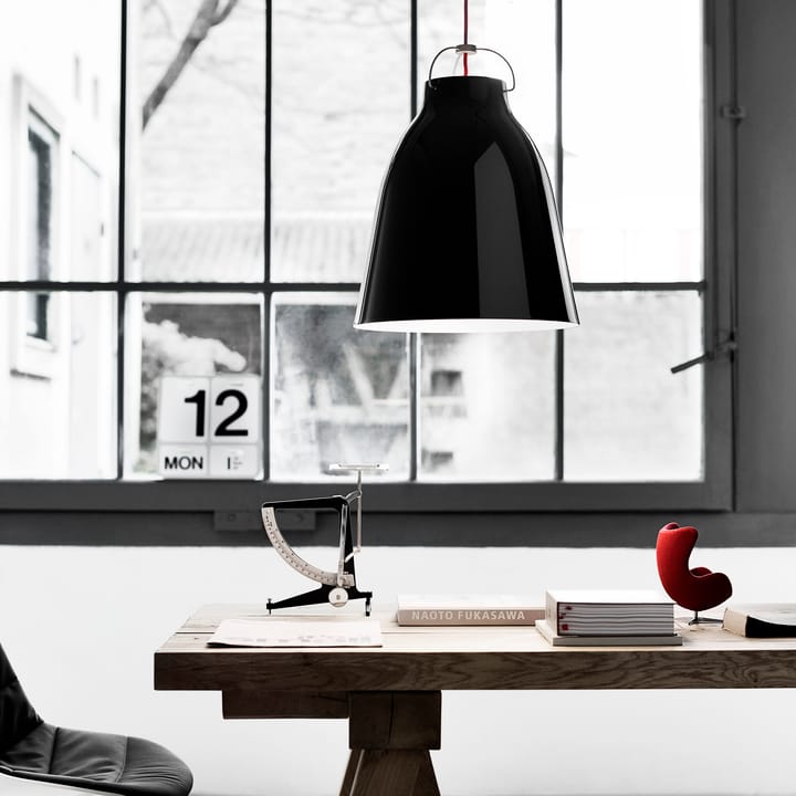 Caravaggio P3 pendel, Sort Fritz Hansen