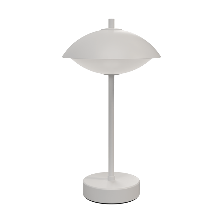 Clam bærbar bordlampe 31 cm - White - Fritz Hansen
