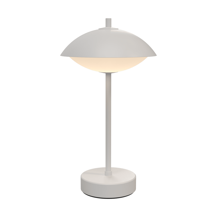 Clam bærbar bordlampe 31 cm, White Fritz Hansen